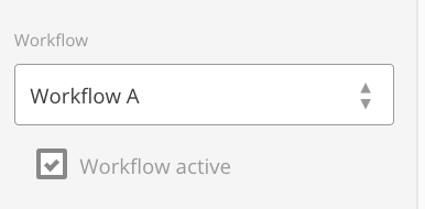 Knowledge base workflow active